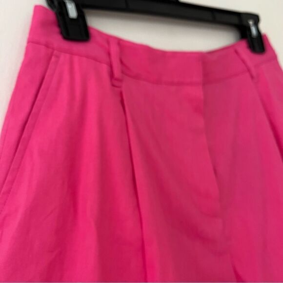 Rag and Bone Linen Ivy Shorts in Pink, Size 4, NWT - Picture 6 of 10
